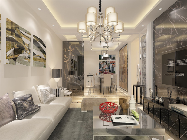 華潤橡樹灣125平現(xiàn)代簡(jiǎn)約風(fēng) 詮釋都市精英的靜謐生活美學(xué)